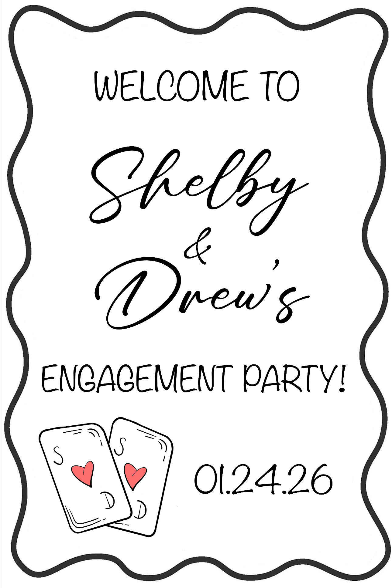 S&D Engagement Sign